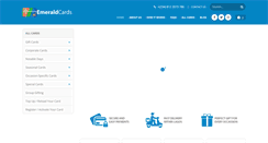 Desktop Screenshot of emeraldgiftcards.com